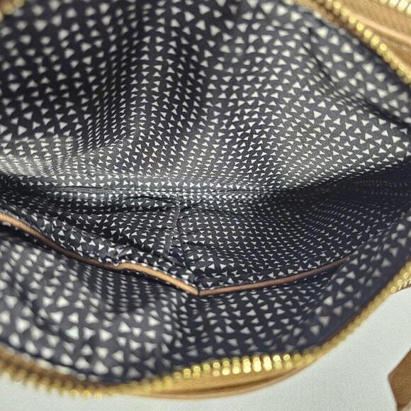 Antique Kraft Front Zipper Cross Body Purse Bag - Picture 8 of 12